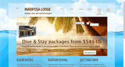 Desktop Screenshot of mariposa-lodge.com